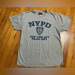 NYPD T-Shirt New York City Police Department Officially Licensed Men’s - Size L